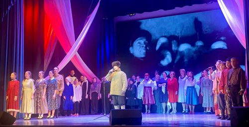 Хлеб и Снег концерт, посвященный 82-й годовщине полного освобождения Ленинграда от фашистской блокады. 